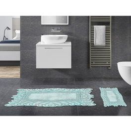 Mijölnir Juego de alfombrillas de baño Azul